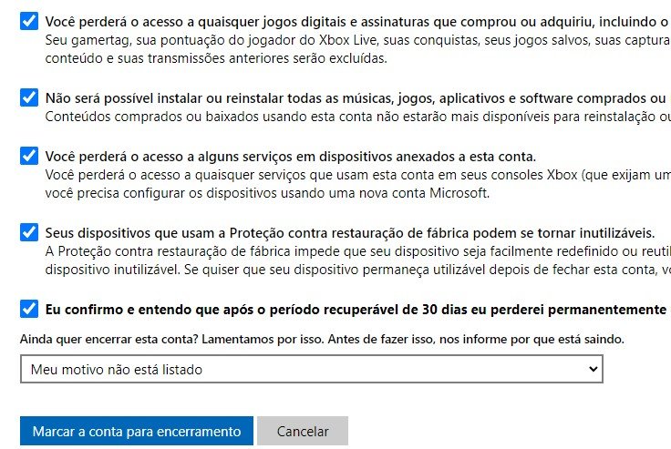 bing ads fechamento conta confirmação