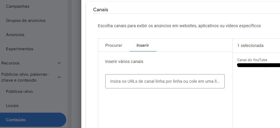 youtube ads incluir novos vídeos