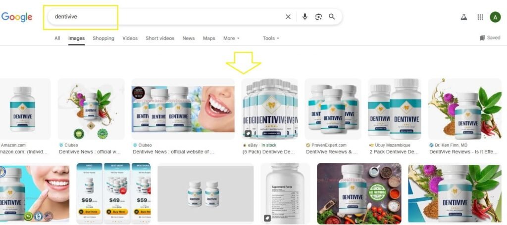 dentivive pesquisa por imagens