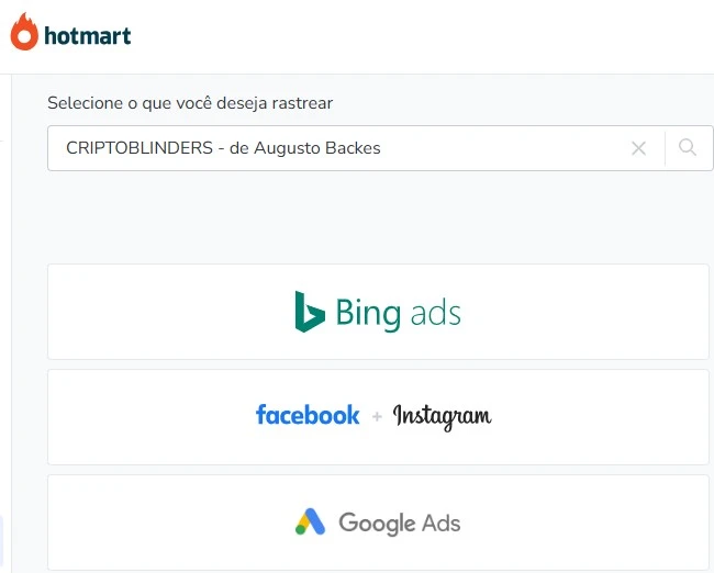 pixel de rastreamento da hotmart