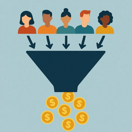 funil de vendas topo de funil