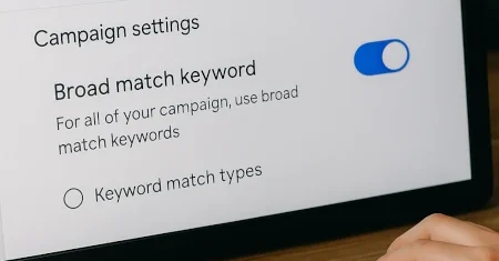 Correspondência ampla com lances inteligentes no Google Ads